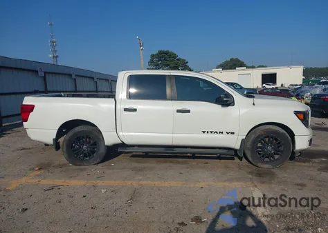 2018 Nissan Titan Sv из США, поврежденный, VIN 1N6AA1E68JN537804